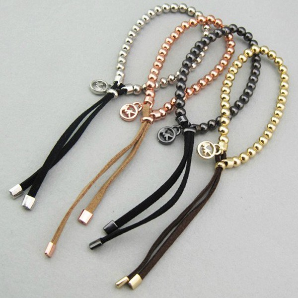 michael kors beaded stretch bracelet