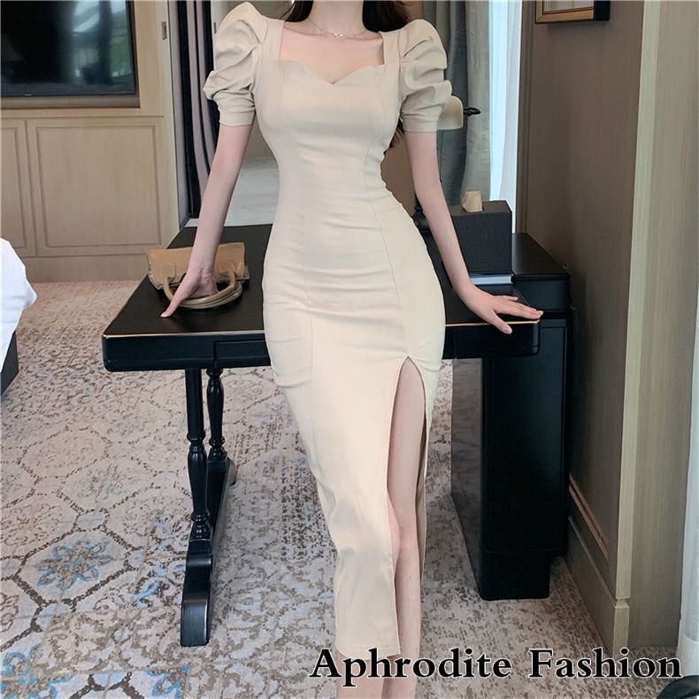 Easor Modern Filipiniana Dress For Women Dress With Slit Side Wrap ...