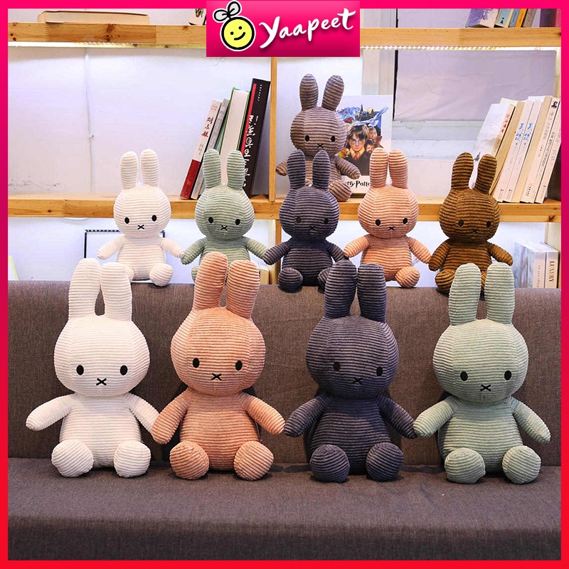 25/35cm Kawaii Miffy Bunny Rabbit Plush Stuffed Animal Soft Toy Kids
