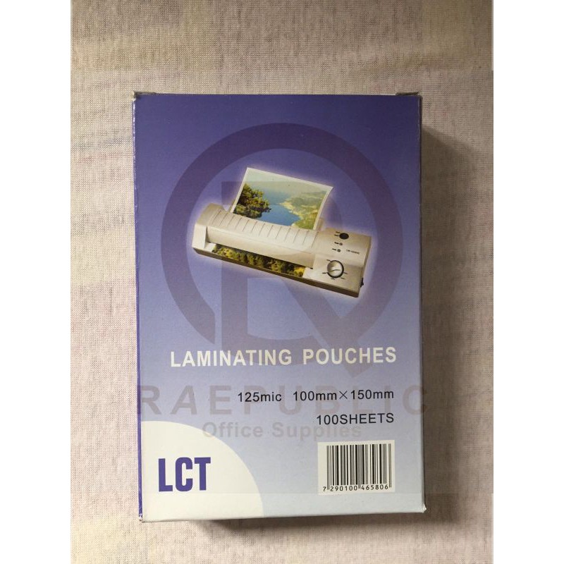 LCT Laminating Film 100mm x 150mm (100 sheets) Shopee Philippines