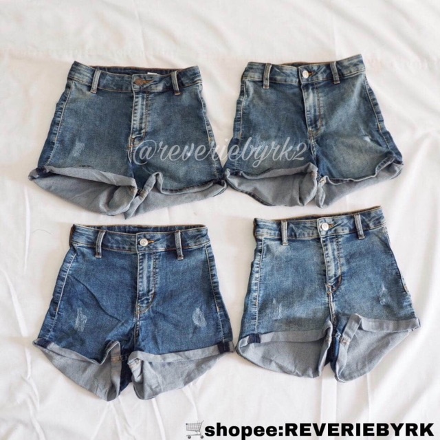 h&m jeans shorts