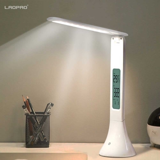 touch table lamp with clock