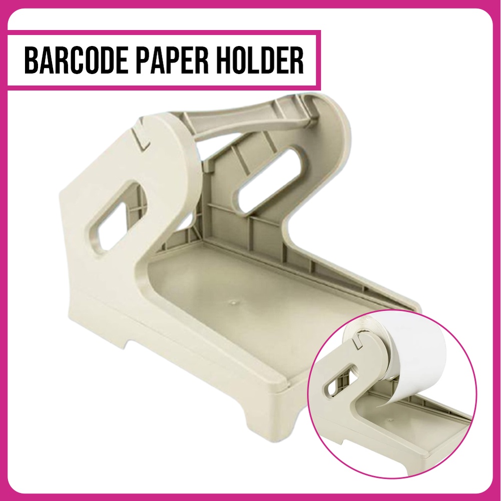Thermal Barcode Paper Holder for Thermal Printer 2 type of print way