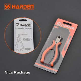Harden 560305 4.5” Mini End Cutting Plier (Classic) Soft Handle Professional Cutter Pliers Nippers #4