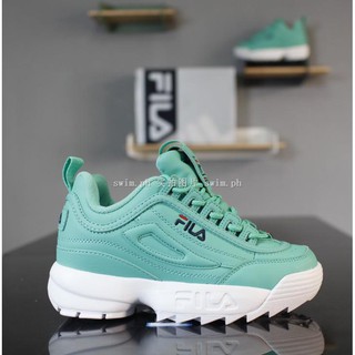 fila disruptor boots green