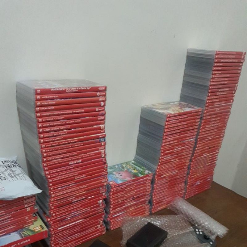 Preloved Nintendo Physical Switch Games Batch 3 Shopee Philippines