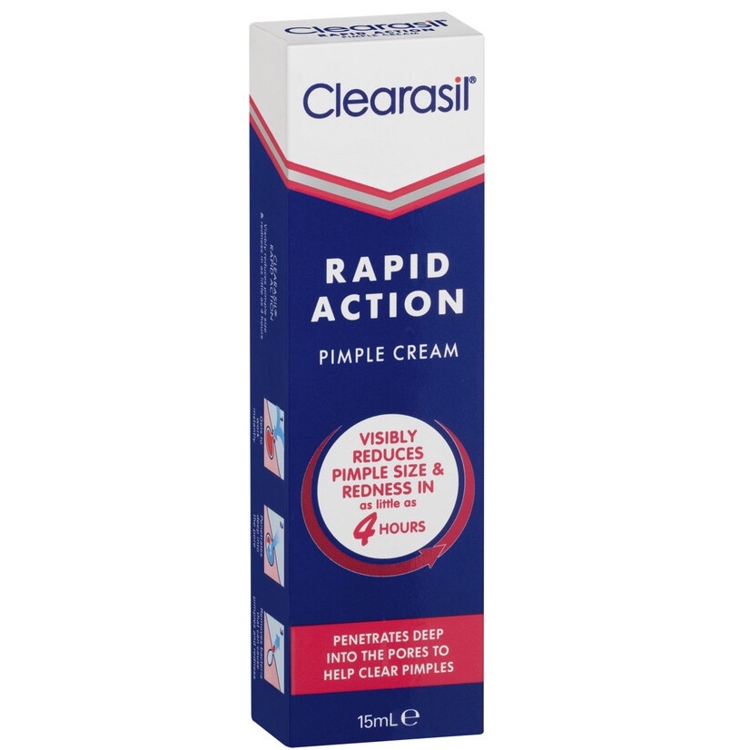 Clearasil Rapid Action Ultra Pimple Cream 15ml Imported from