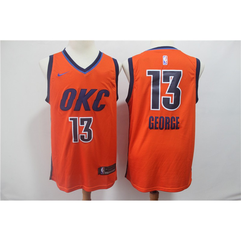 okc orange jersey