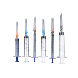 ❖✈Medical sterile disposable syringe needle with 5/10/20ml 1ml tube for injection whole box