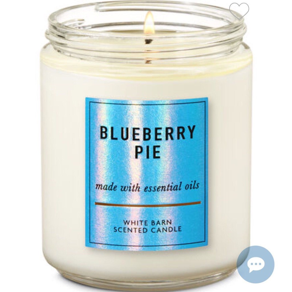 bath and body works blueberry pie candle