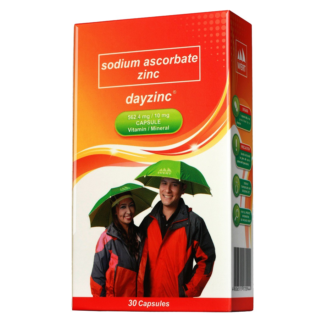 DAYZINC CAPSULE (Vitamin C and Zinc) Shopee Philippines