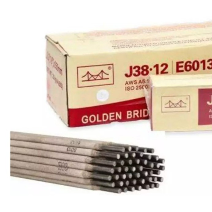 Welding Rod Golden Bridge E6013 3/32" 2.5 mm (per kilo) Shopee