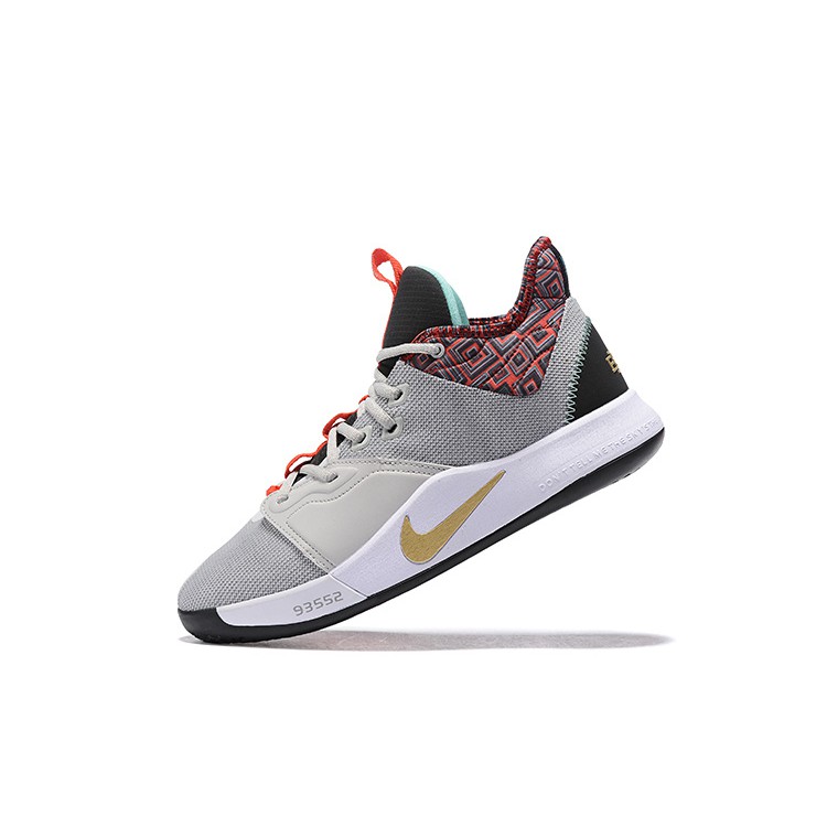gray paul george shoes