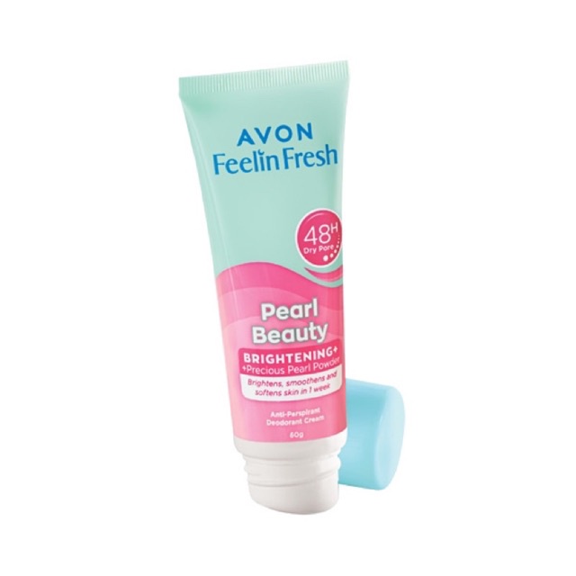 AVON QUELCH WHITE PEARL Beauty Deodorant Cream 60g Shopee Philippines