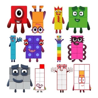 Kids T shirt  numberblocks number blocks 1-12 Baby Kids kid Shirt Funny graphic young hipster vintag #3