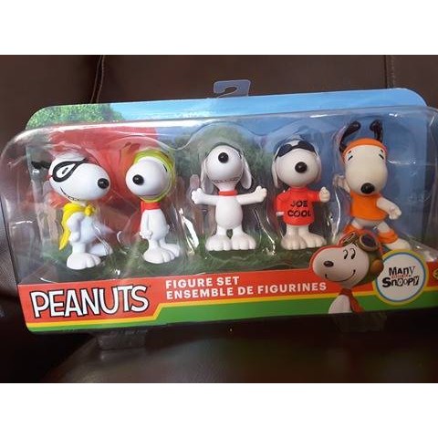 On-hand! Peanuts Snoopy Figure Set | Shopee Philippines