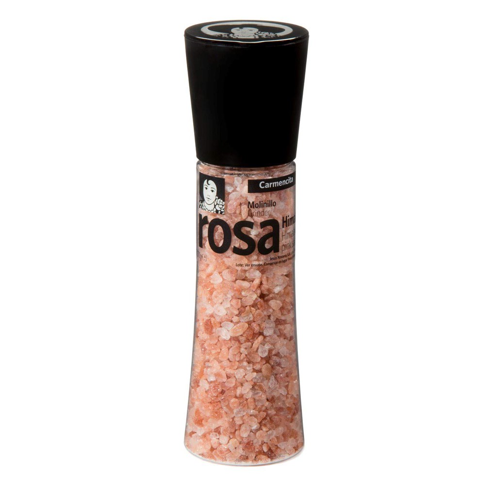 Carmencita Himalaya Pink Salt with Grinder 390 g | Shopee Philippines
