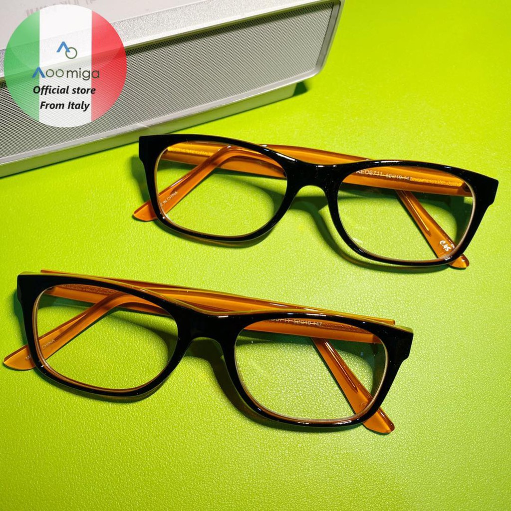 Frame Xed6711 Korean Glasses Men Women Black Box MinusAoomiga Shopee