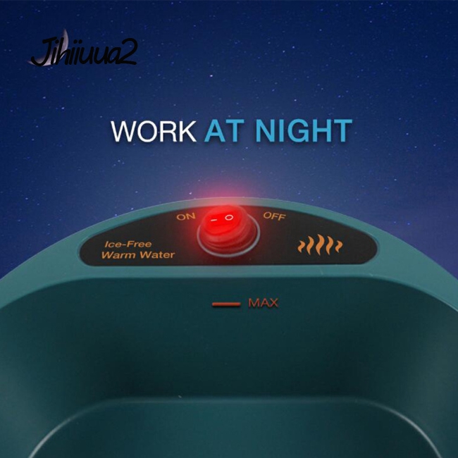 heated outdoor water bowl