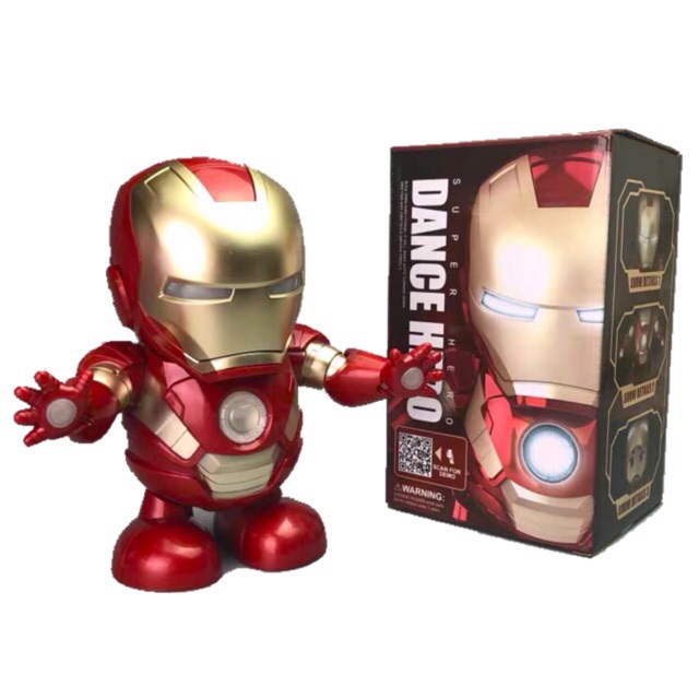 iron man dance hero toy