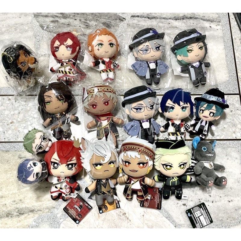 Twisted Wonderland plushdoll Aniplex, Disney, Tsum Tsum dolls