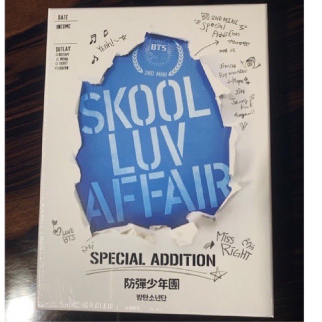 Bts Skool Luv Affair Special Addition Limited Edition Onhand Official Cd Cod Shopee Philippines