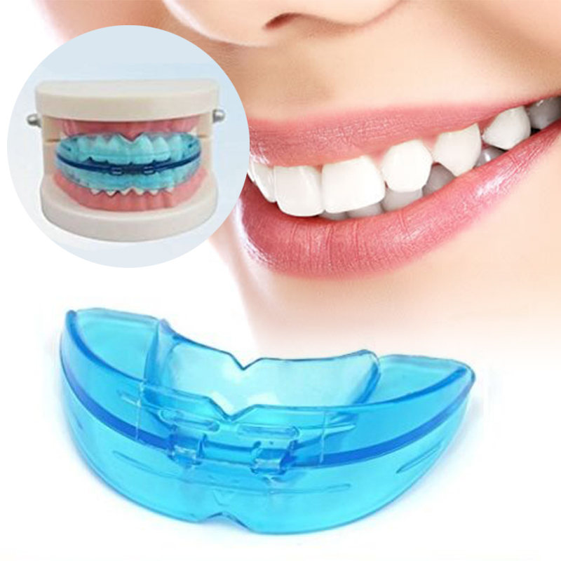 New Blue Dental Mouth Guard Bruxism Splint Night Teeth Tooth Grinding ...