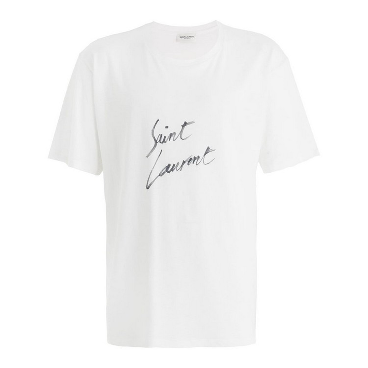 saint laurent plain t shirt