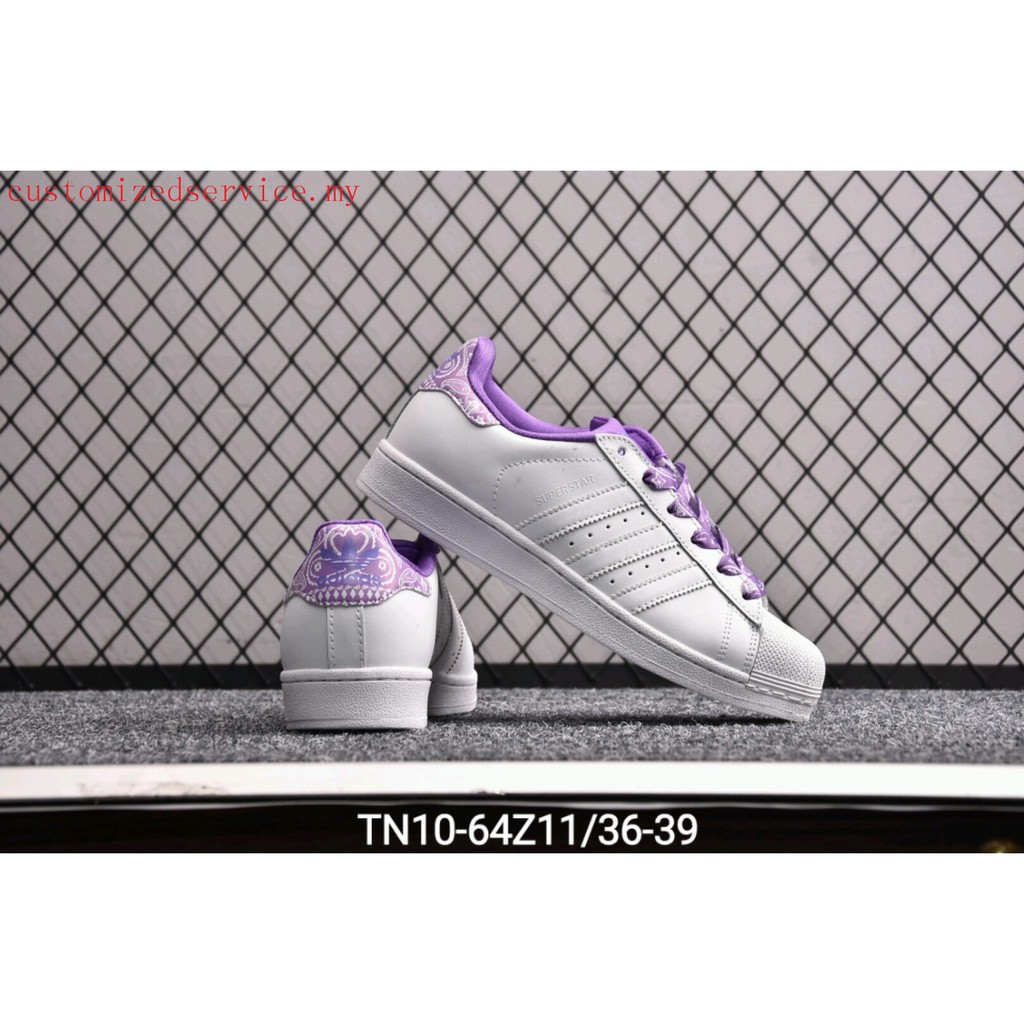 adidas superstar womens purple
