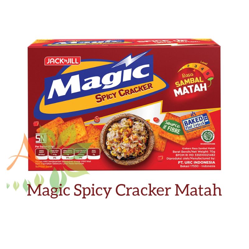 70gr JACK N JILL Magic Spicy Cracker Box Shopee Philippines