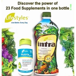 AUTHENTIC Intra Herbal Juice Lifestyle (950ml) Maximum Health Boost