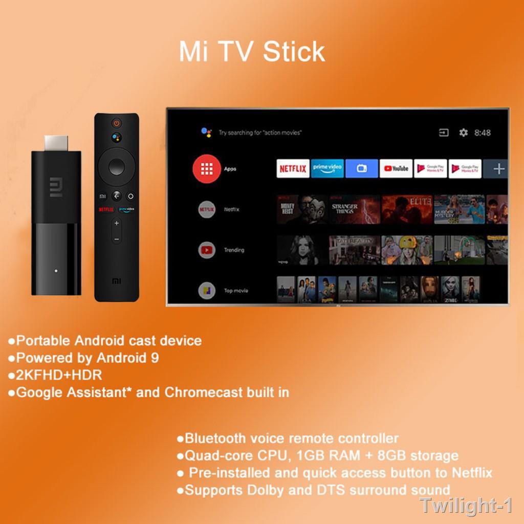 Xiaomi Mi TV Stick Portable Android TV Device Smart TV Box for Youtuve