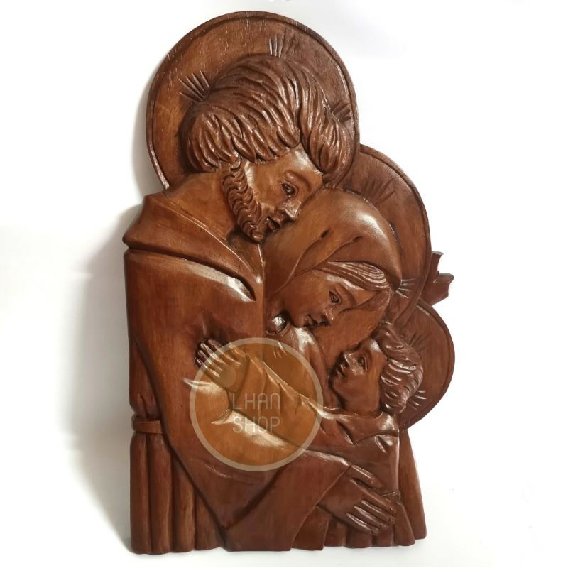 Holy Family Wall Display Cutout Style Shopee Philippines