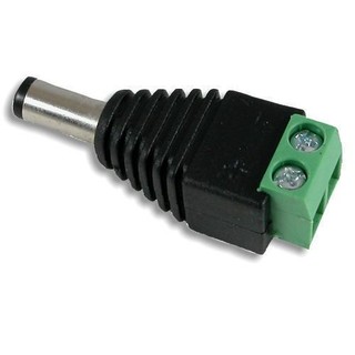 DC connector green DC Power Screw Terminal 12V Plug | Shopee Philippines