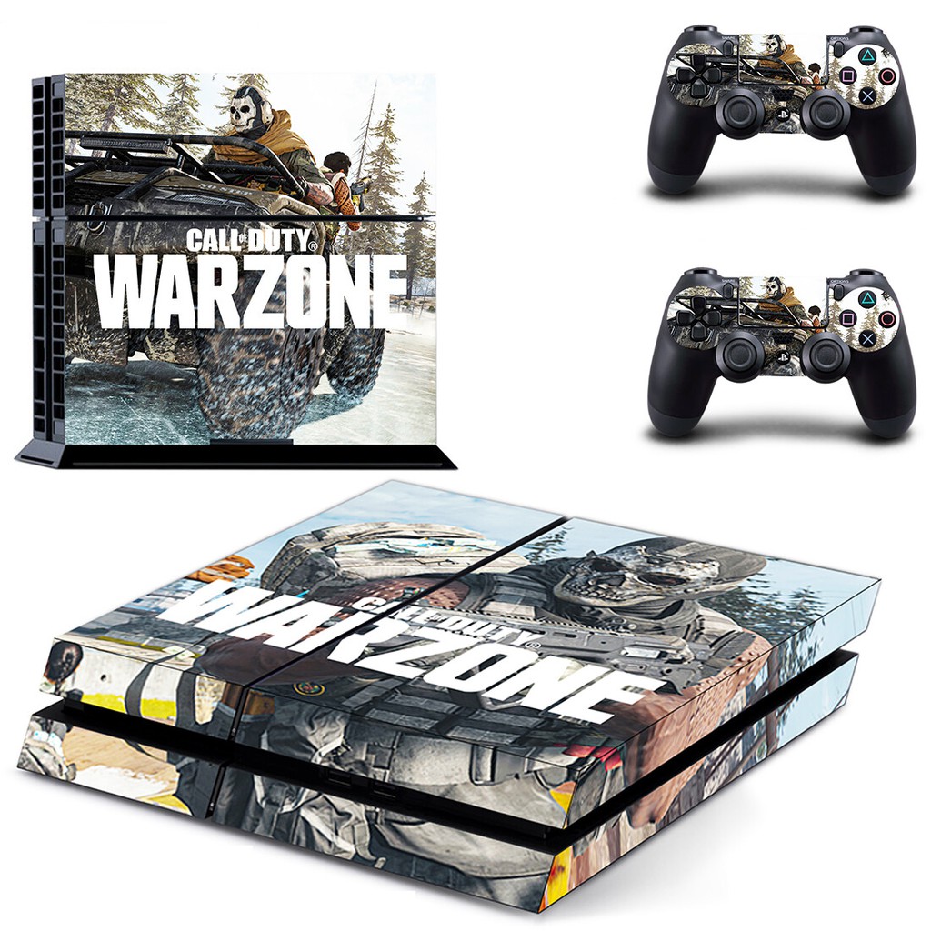 Call Of Duty Warzone Themed Skin Sticker Set For Ps4 Console And Controller Playstation 4 Stickers Decal 8 Colors Available Shopee Philippines