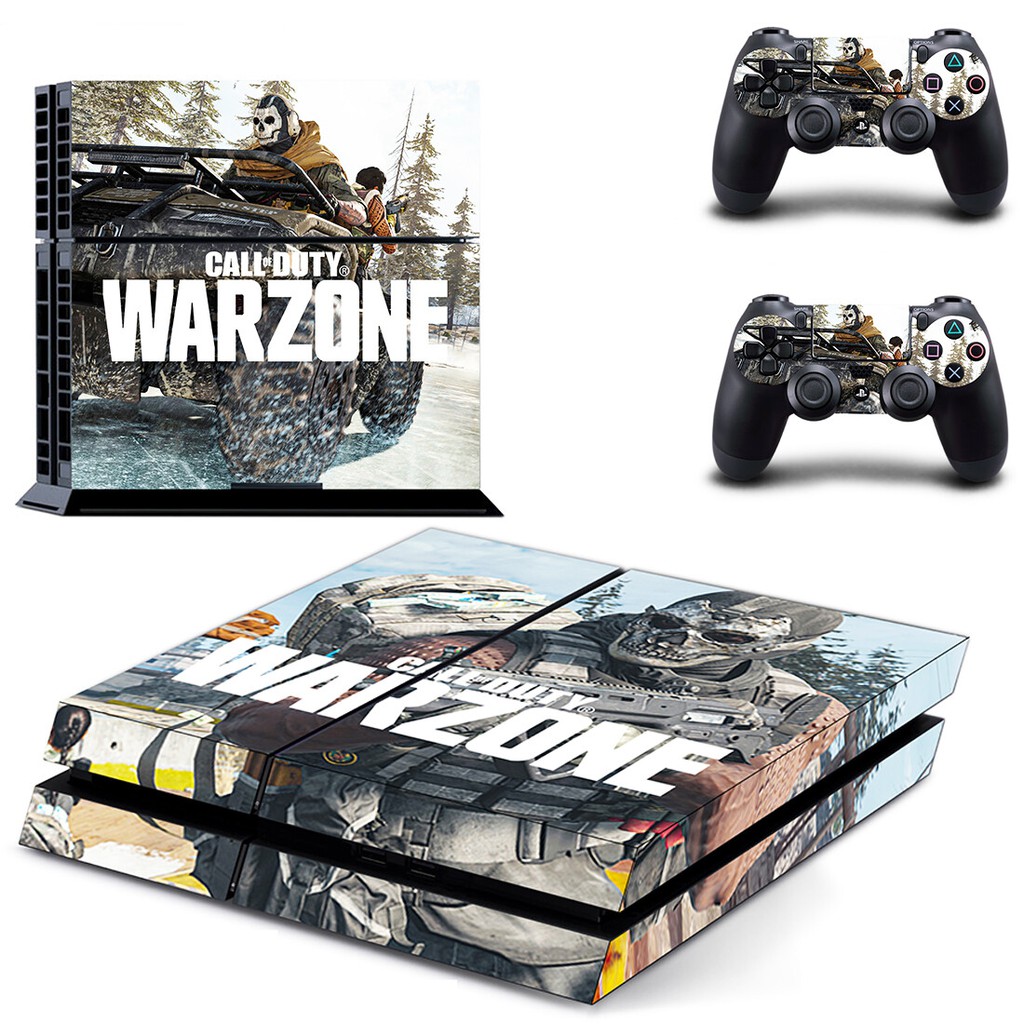 Call Of Duty Warzone Themed Skin Sticker Set For Ps4 Console And Controller Playstation 4 Stickers Decal 8 Colors Available Shopee Philippines