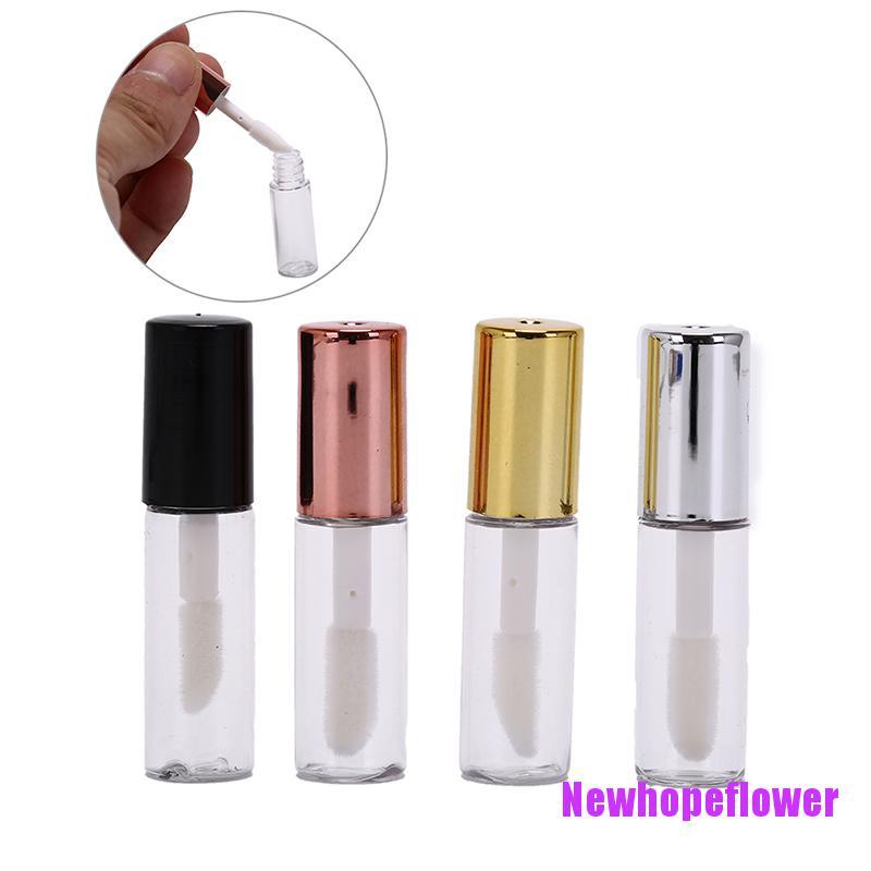 NFPH 10Pcs 1.2Ml Empty Lip Gloss Tubes Lip Balm Tube Lipstick Cosmetic Container Shopee