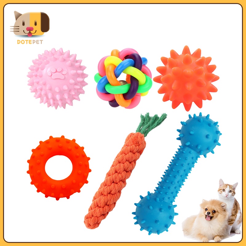 COD Dog Toys Clean Teeth Pet Toys Puppy Cats Chew Toys For Dogs Chew