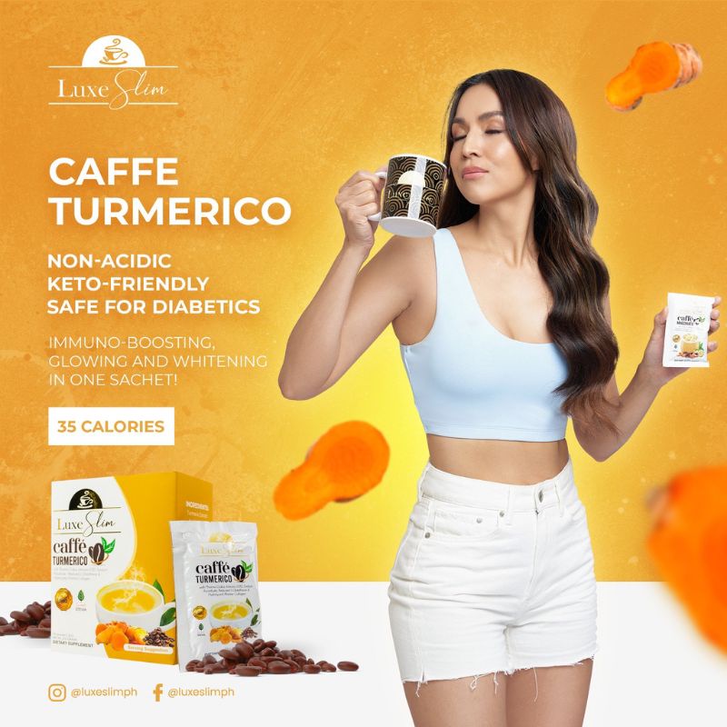 LUXE SLIM "CAFFE TURMERICO" BOOSTING JUICE Shopee Philippines