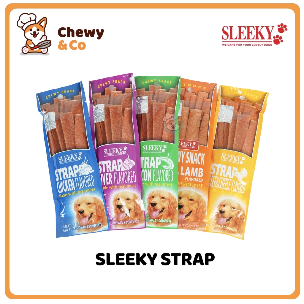 Sleeky Chewy Dog Treats 50g and 175g
