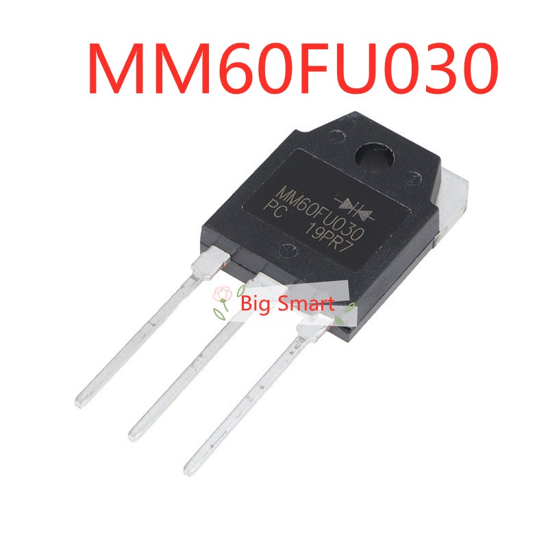 2pcs 5pcs MM60FU030 MM60FU030PC fast recovery diode 60A 300V transistor ...