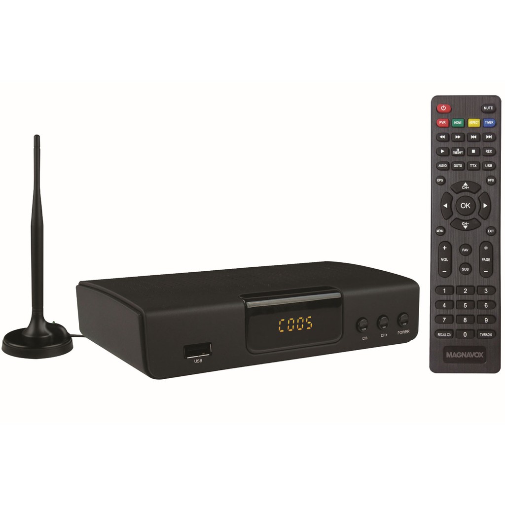 MAGNAVOX Digital Tv Box with Recorder Home Media Player (MVB9506 ...