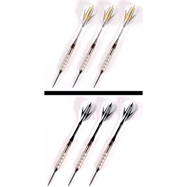 CUESOUL 24g/25g Professional Dart Pin Black Gold Color Steel Tip Darts 3  pieces | Shopee Philippines