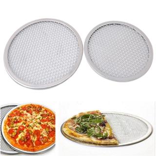 Details about   Bakeware Aluminum Alloy Baking Tray Pizza Screen For Oven Cookware Easy Clean