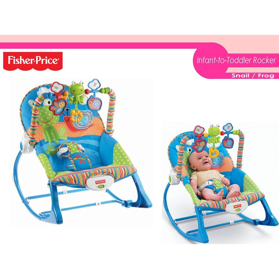 fisher price snail rocker