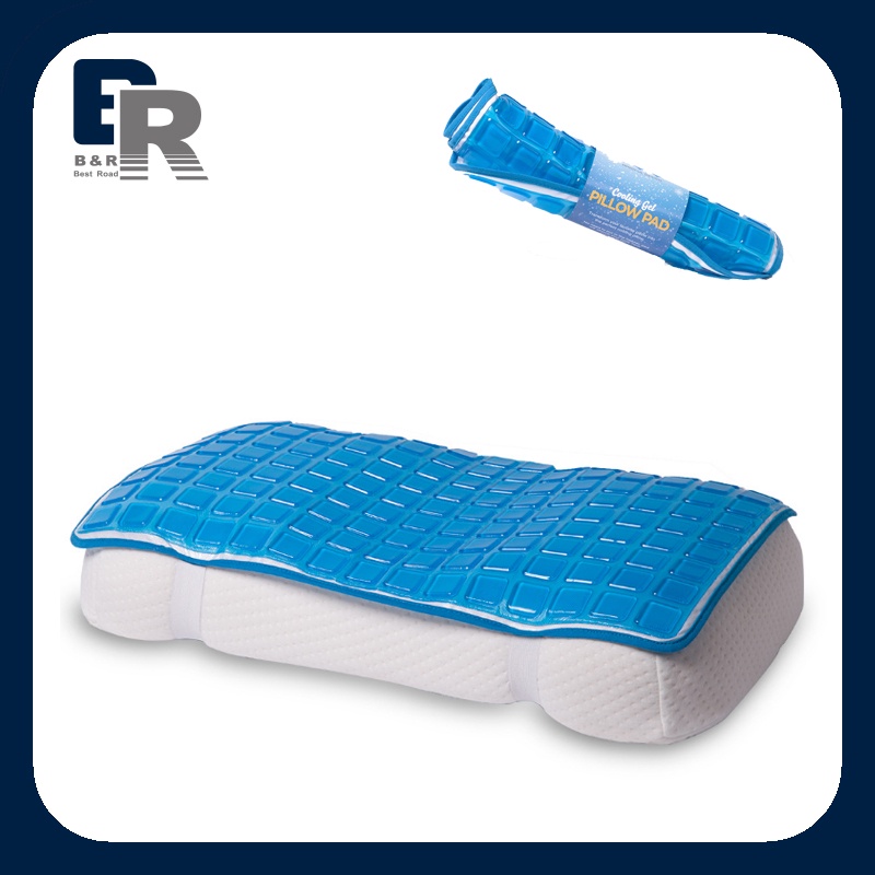 Cooling Pillow Pad Summer Sleeping Gel Pillow Ice Pad Massager Gel Mat Furniture Bed with
