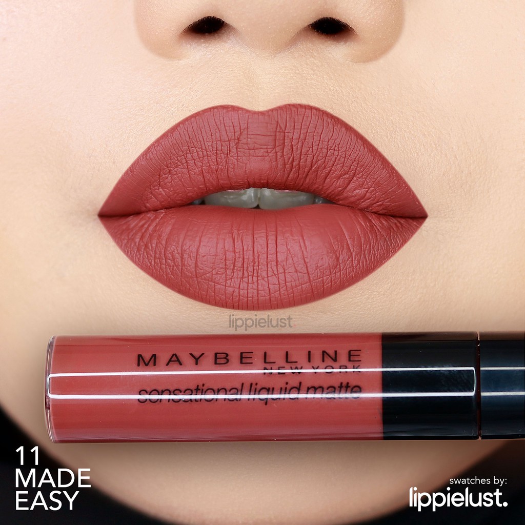 maybelline sensational liquid matte no 11