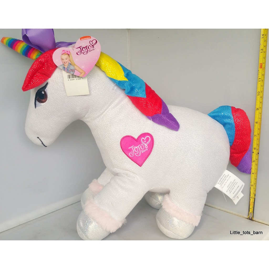 jojo unicorn stuffed animal