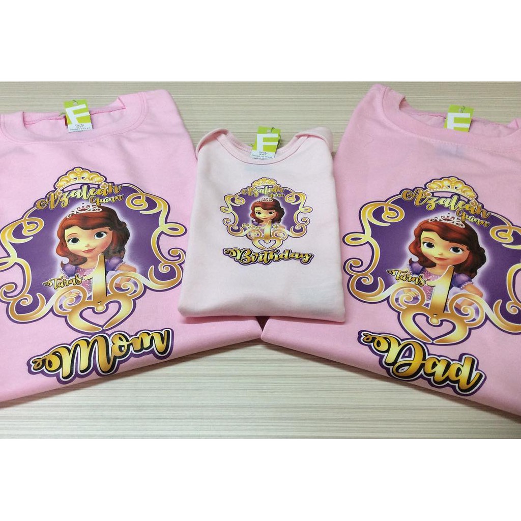 Sofia The First Birthday Shirt Princess Sofia Birthday Shirt Etsy