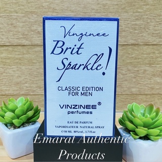 Vinzinee Perfume BRIT SPARKLE for men (Version Burberry Brit Splash)